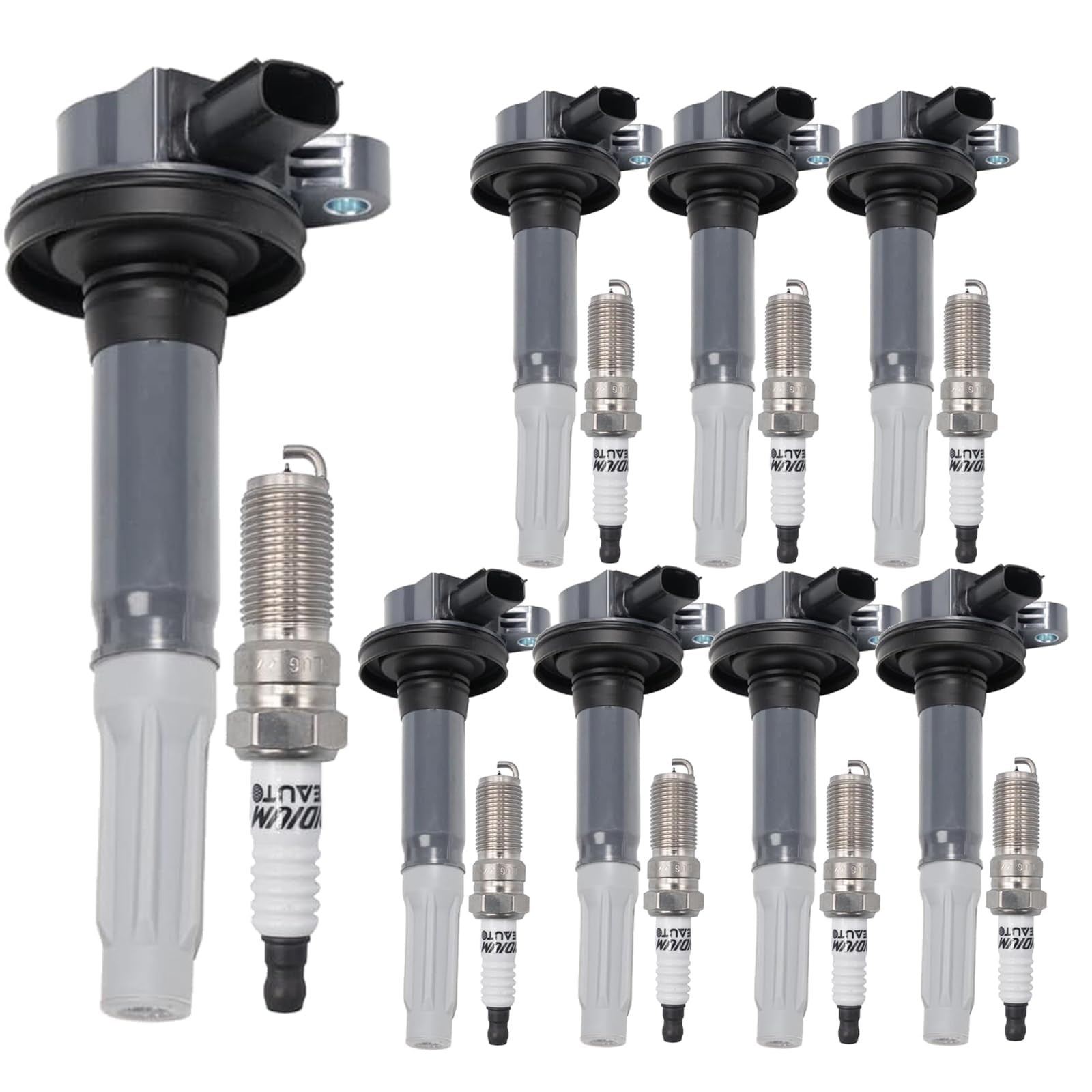 UF622 Ignition Coil Pack, Iridium Spark Plugs for Ford F-150 Mustang 2011-2016 UF622 Ignition Coil Pack, Iridium Spark Plugs for Ford F-150 Mustang 2011-2016