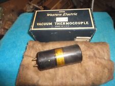 WESTERN ELECTRIC 22AN VACUUM THERMOCOUPLE picture
