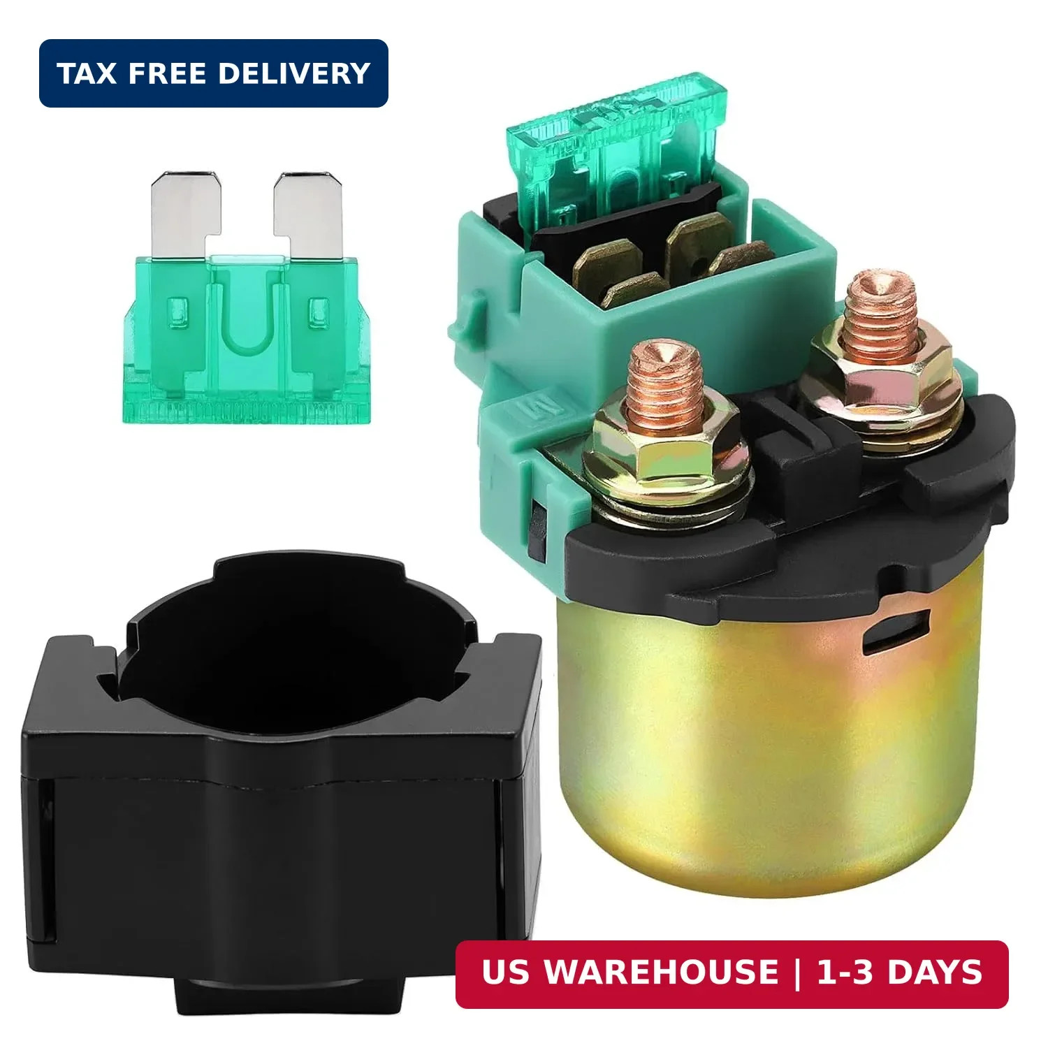 Starter Solenoid Relay for Kawasaki Bayou 220 KLF200 1988-2002ATV/BAYOU 250 KLF2 Starter Solenoid Relay for Kawasaki Bayou 220 KLF200 1988-2002ATV/BAYOU 250 KLF2
