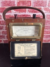 Collectible Vintage Evershed & Vignoles 1930’s Moving Coil Ammeter Untested picture