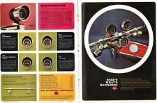 1966 RAC Tachometer Ammeter Gauge - 4-Page Vintage Color Motorcycle Parts Ad picture