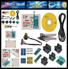 EZP2023 for New USB SPI Programmer Full Set + 12 Adapter Support 24 25 93 95 EEP picture