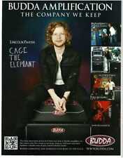 2011 BUDDA Amplifier Amp LINCOLN PARISH of Cage The Elephant magazine ad picture