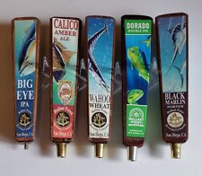 Ballast Point Craft Beer Wooden Tap Handle Lot (5) San Diego, CA  FISHING picture