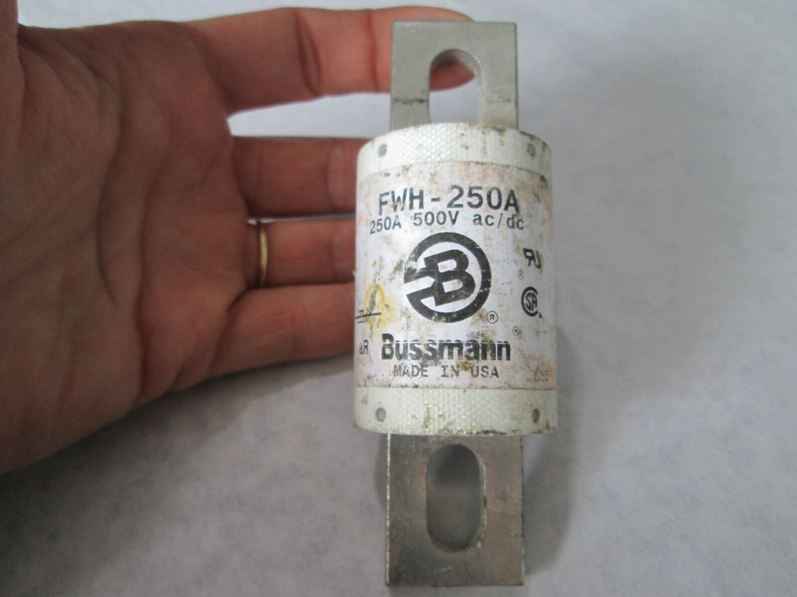 Bussmann FWH-250A Semi Conductor Fuse (250 Amp, 500 Volt) TESTED