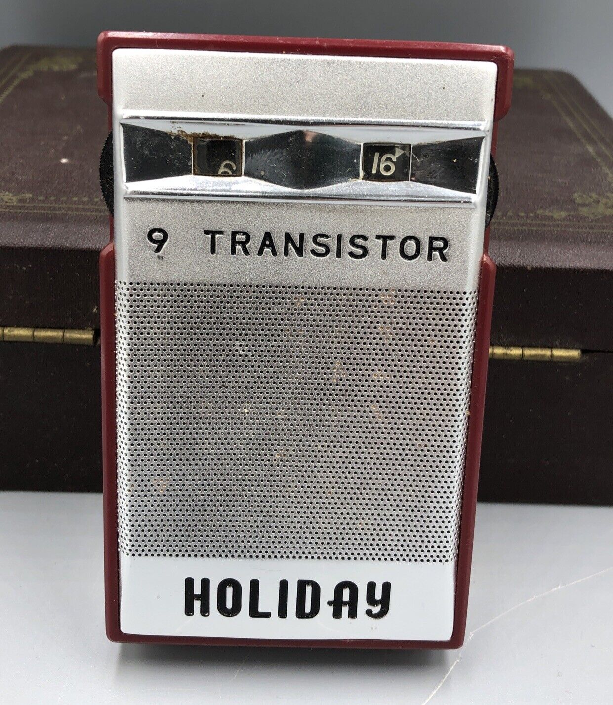 Holiday Transistor Radio  Model H-93 Works Vintage