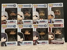 Funko Pop Vinyl Assassin's Creed Lot Ezio Edward Altair Connor Arno Etc. picture