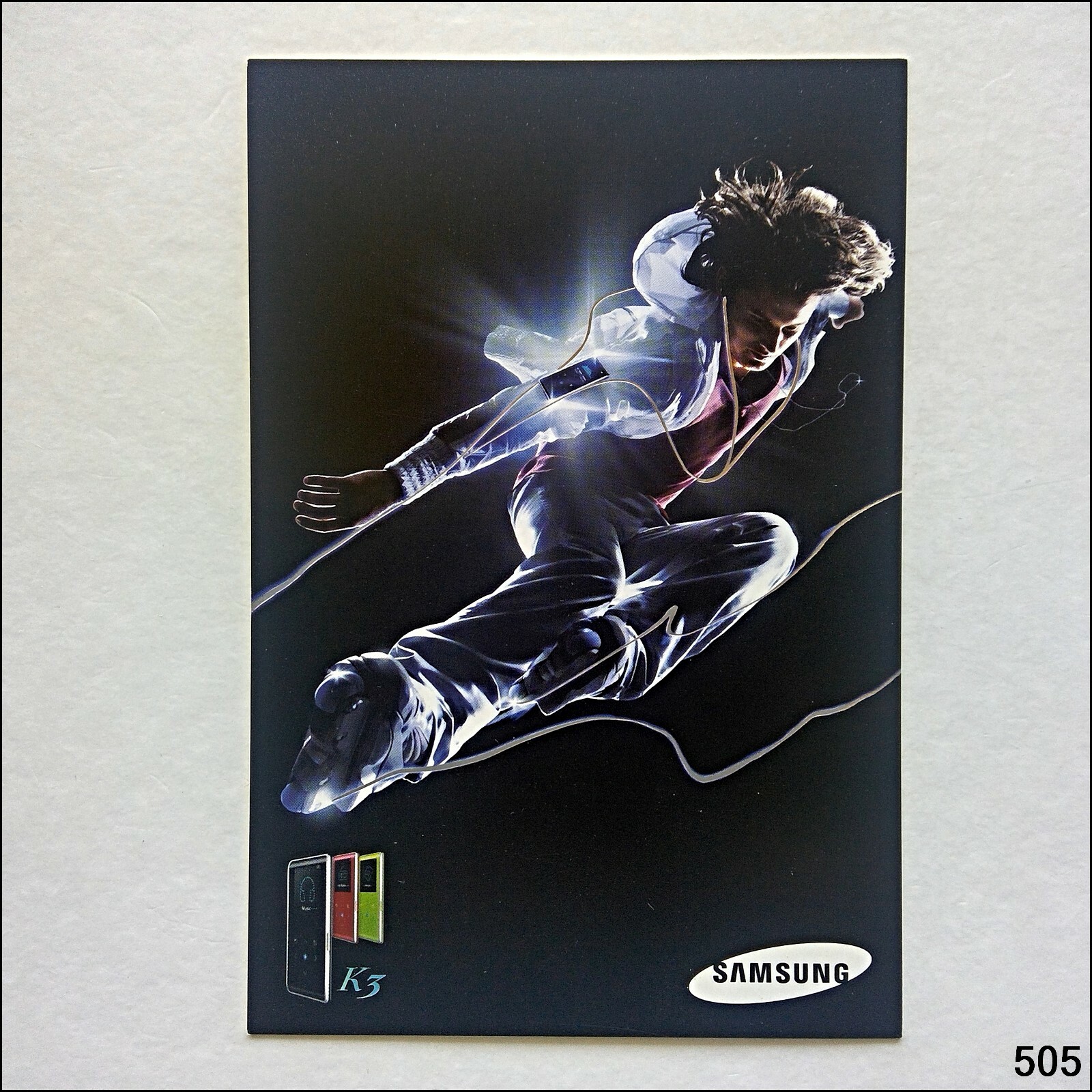 Avant Card #11680 Samsung K3 2007 Postcard (B) (P505) Avant Card #11680 Samsung K3 2007 Postcard (B) (P505)