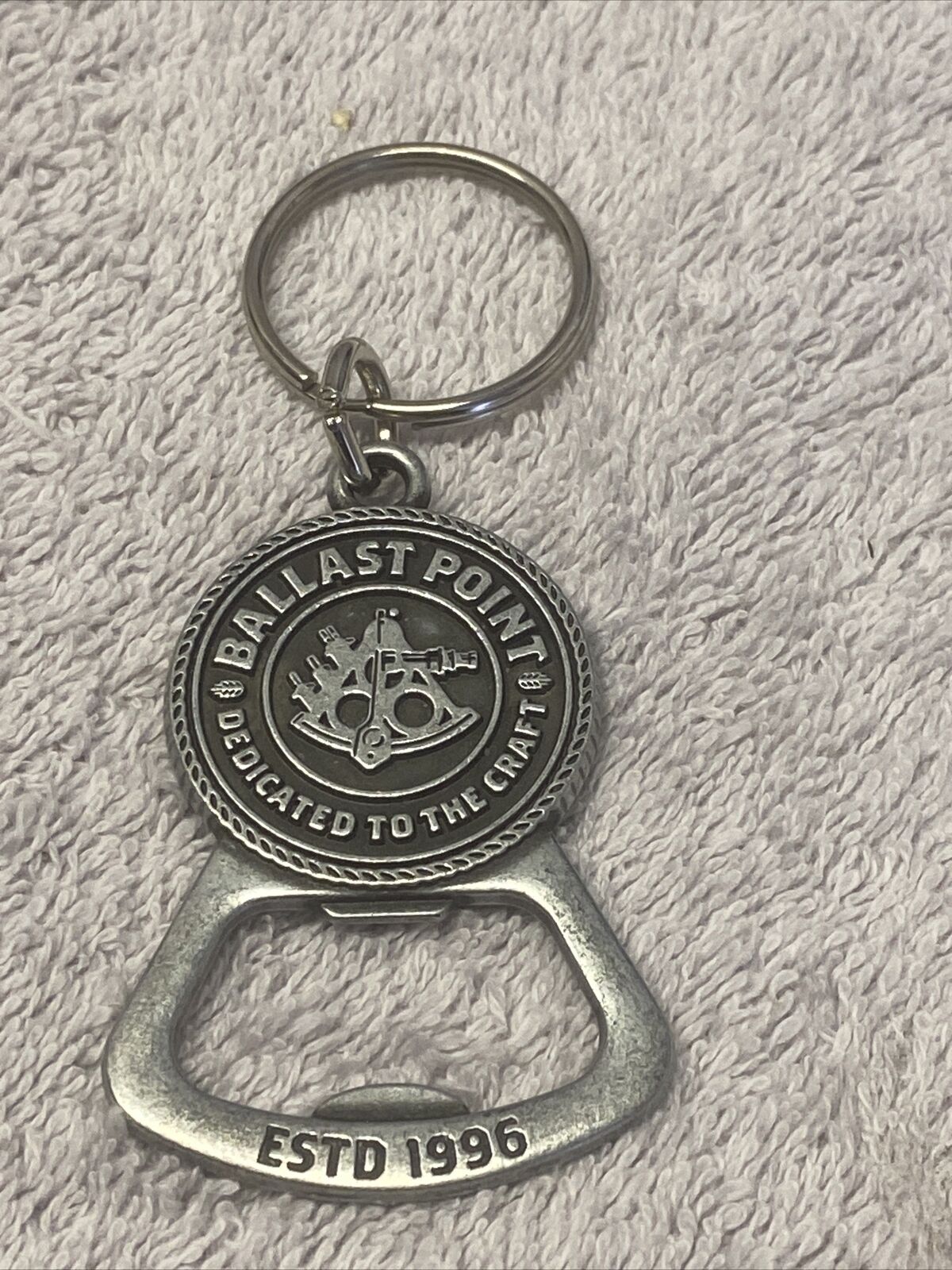 Ballast Point Brewing Company Nautical Scuba Diver Keychain Beer Bottle Opener