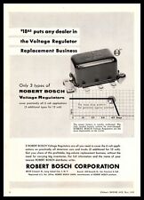1958 Robert Bosch Corp. Voltage Regulator Long Island City New York Print Ad picture
