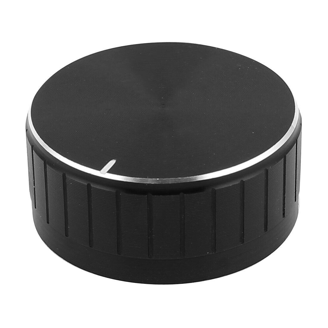 Black Plastic Potentiometer Rotary Control Knobs Caps 17x40mm