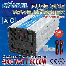 Pure Sine Wave Power Inverter 4000W/8000W 12 V to 110 V-120 V ISO9001Certificate picture