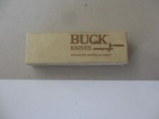 RARE BUCK ***RAM/ELK  HORN*** 505 KNIGHT KNIFE NEVER USED IN BOX picture