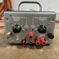 Vintage Test Burst Duration And Frequency Generator Tone/Pulse Burst Working  picture