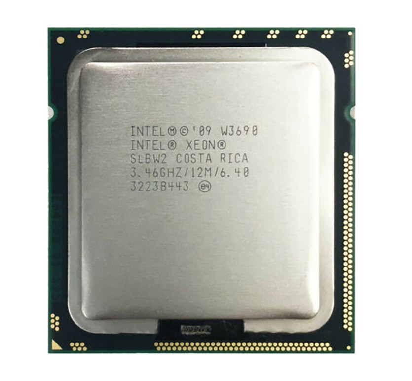 Intel Xeon W3690 3.46 GHz 6 Core SLBW2 6.4 GT/s LGA 1366 130W CPU Processor Intel Xeon W3690 3.46 GHz 6 Core SLBW2 6.4 GT/s LGA 1366 130W CPU Processor