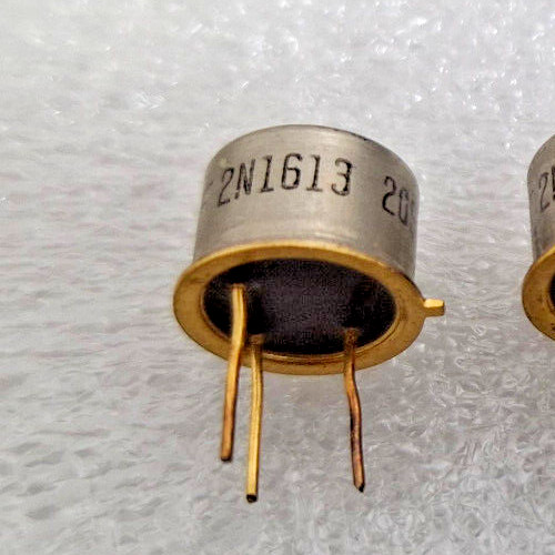 Historic 1962 Fairchild 2N1613 Transistor: The First Planar Device Ever Produced Historic 1962 Fairchild 2N1613 Transistor: The First Planar Device Ever Produced
