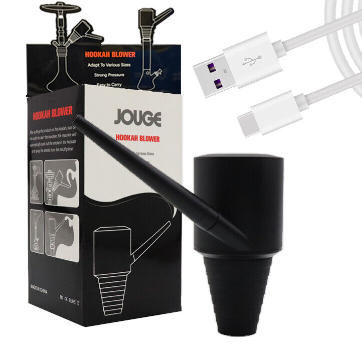 JOUGE* Electric Multipurpose Hookah Shisha water Pipe Blower Vacuum Starter USB