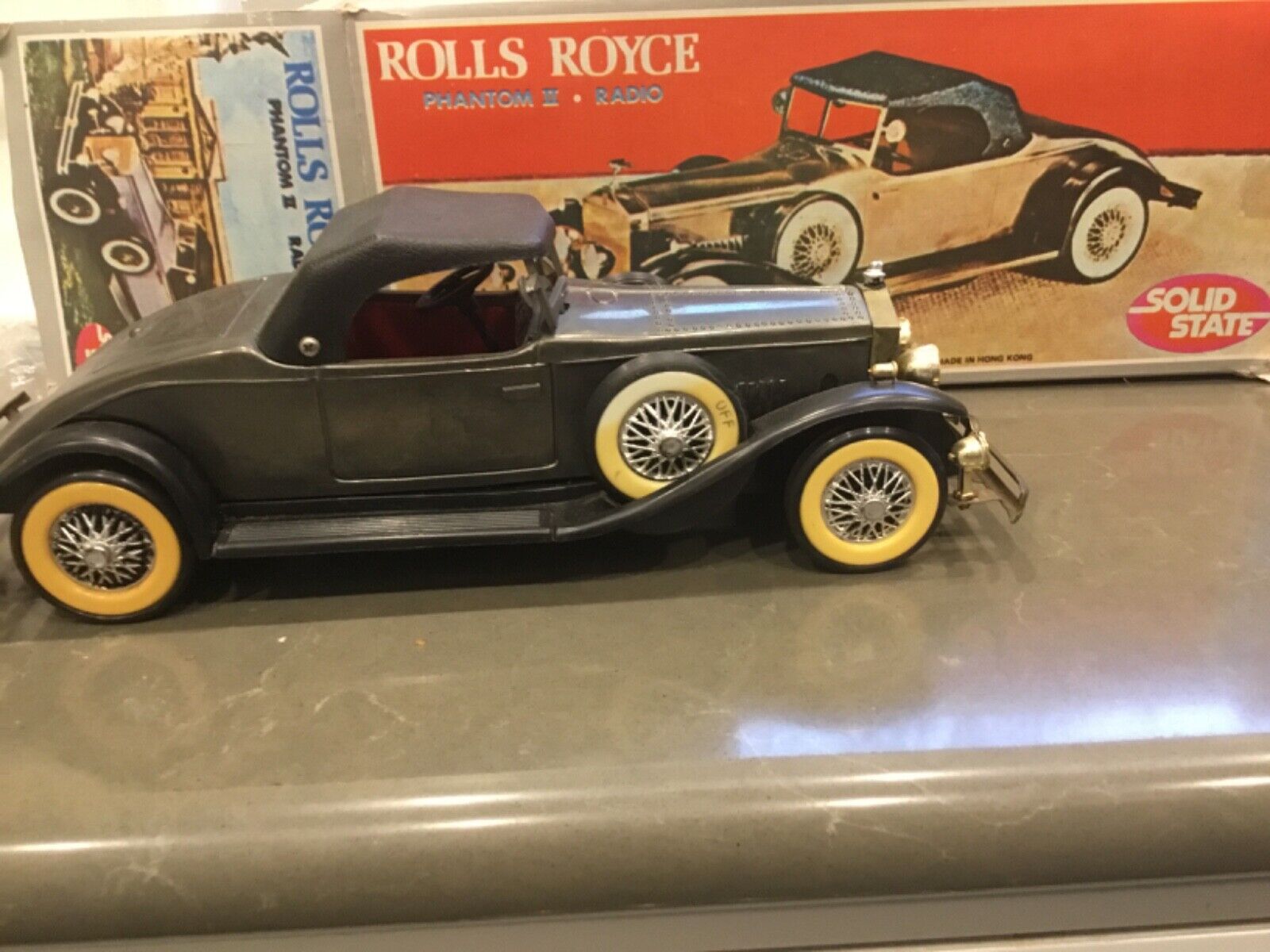 Rolls Royce collectible transistor radio vintage
