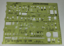 Johnson Controls 1981 Template Stencil BES 45-2.05-5 Systems Drawings U.S.A. picture