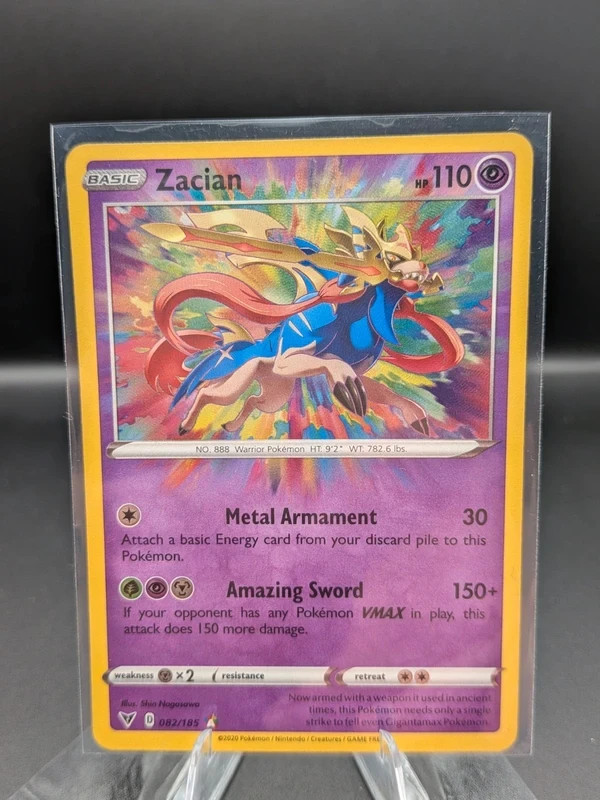 Zacian 082/185 - Pokémon Vivid Voltage Zacian 082/185 - Pokémon Vivid Voltage
