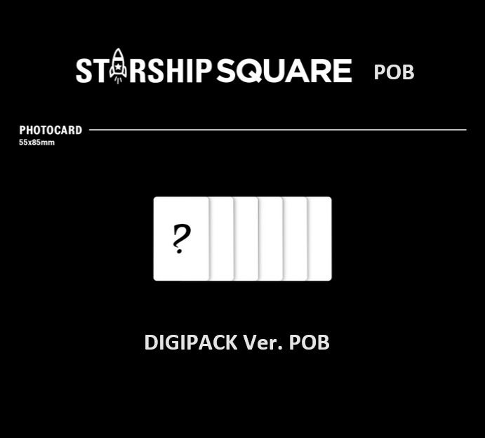 IVE [IVE SWITCH] Album Offcial POB Card STARSHIP Square POB Card