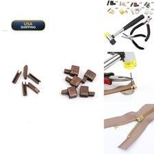 CekoCk Zip Fasteners Sewing,Pieces Nylon Coil Zippers, Crafts,10 Pcs picture