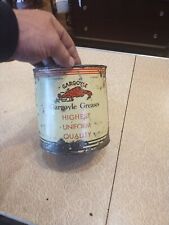 Antique Gargoyle Grease 5 lb Can socony vacuum company picture