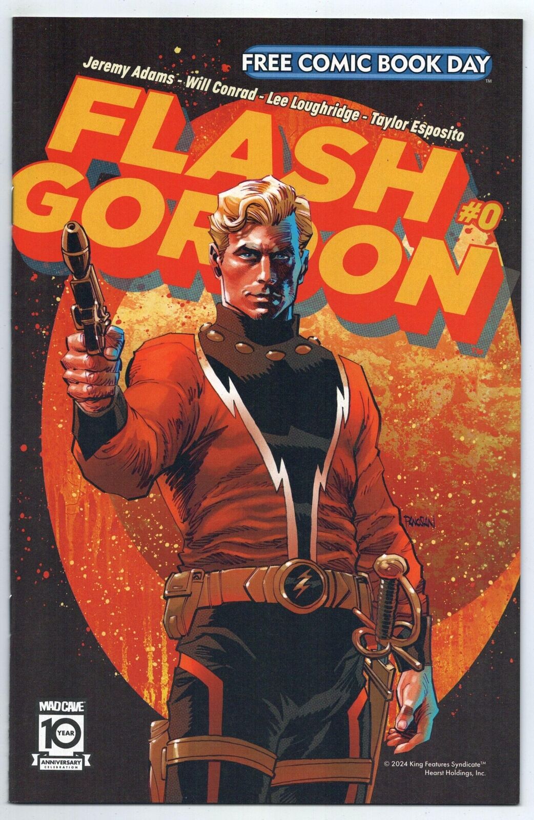 FCBD 2024 Flash Gordon #0 Promo Unstamped (Mad Cave)