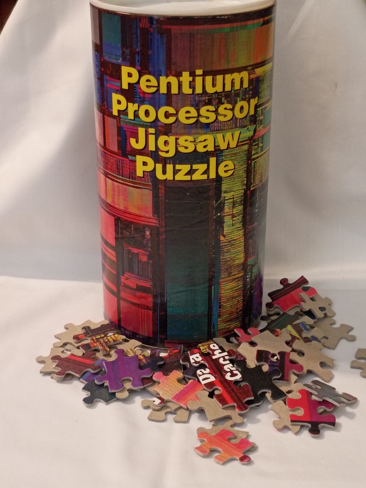 vintage 1990s promo Intel Pentium Processor 550 piece jigsaw puzzle for ...