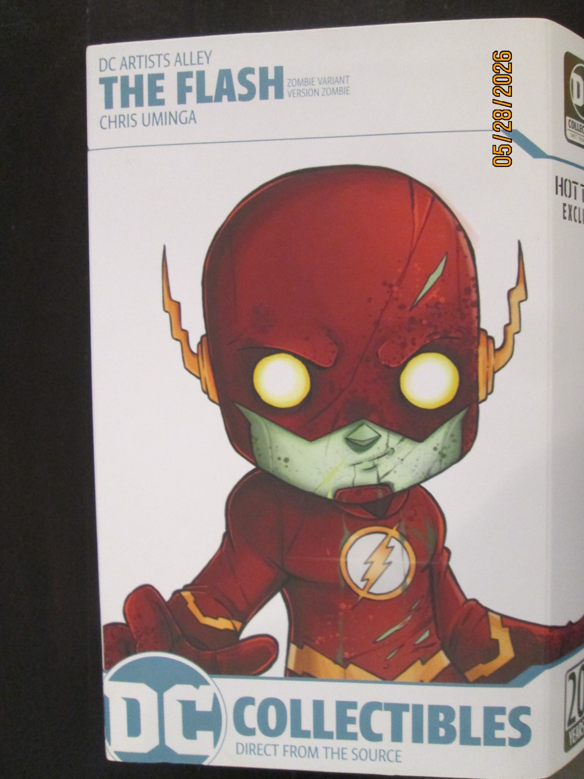 Zombie Flash DC Artists Alley The Flash Chris Uminga Zombie Variant Hot Topic ...