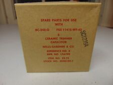 unused original Ceramic Trimmer Capacitor BC-348-Q military aircraft radio box 5 picture