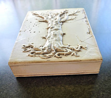 Sid Dickens Memory Block Tree of Life Evolution Concrete Rectangle Box T-191 picture
