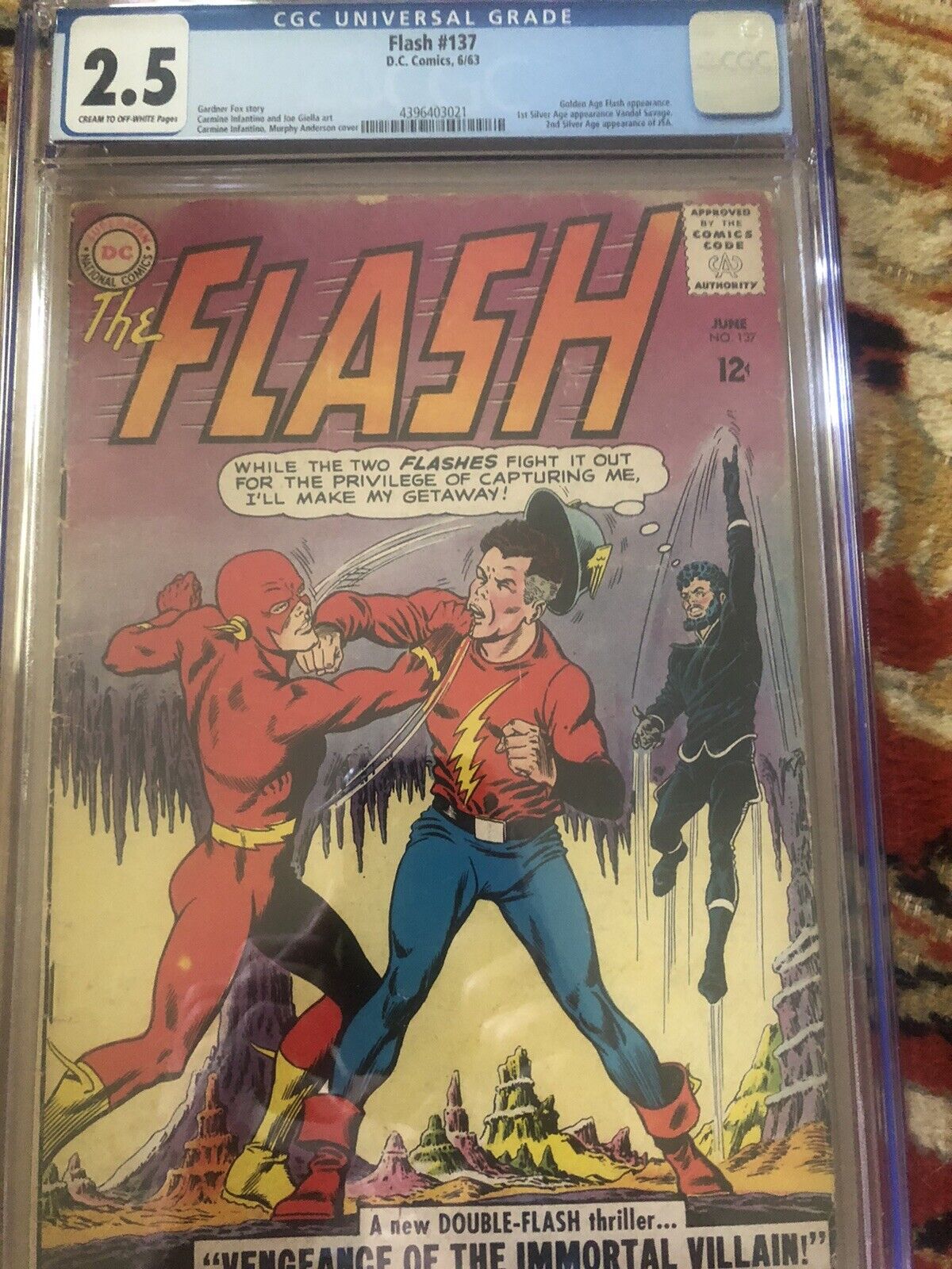 CGC 2.5 The Flash # 137 DC