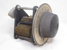 GENERAL RADIO GR COMPANY CAP 500 MMF. TYPE 247 antique air variable capacitor picture