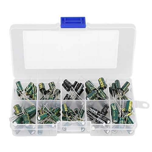 100pcs DIY High Grade Audio Capacito, Audio Capacitor Assorted Kit, 10 Values 100pcs DIY High Grade Audio Capacito, Audio Capacitor Assorted Kit, 10 Values