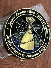 SpaceX - 300th Merlin D Vacuum Engine Commemorative Coin picture