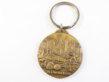 Awesome Vintage Medallion Key Chain City Of Milwaukee Siemens  C4427 picture