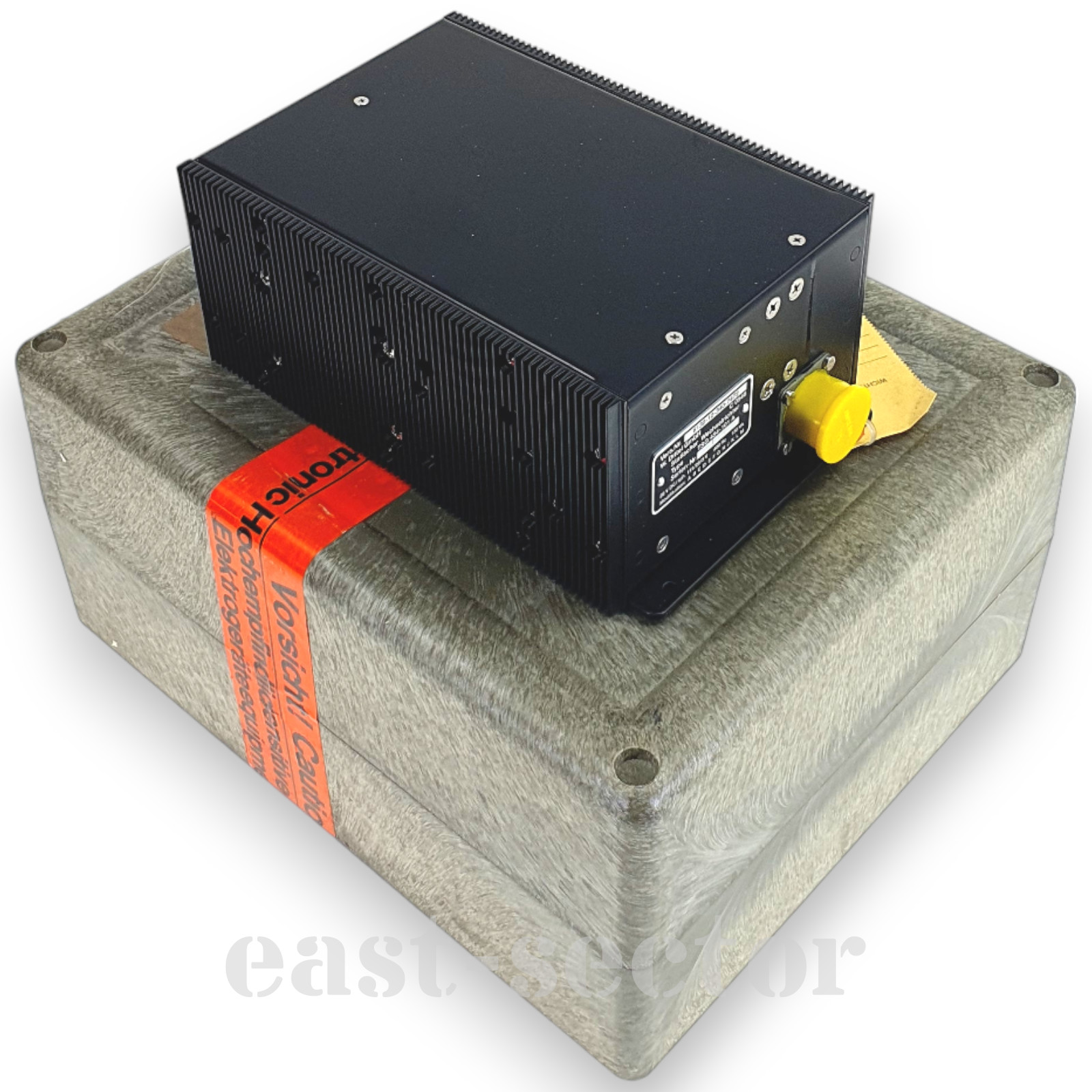 400Hz Aircraft Static Inverter German Army TSG 454-101A Gyro Horizon Indicator
