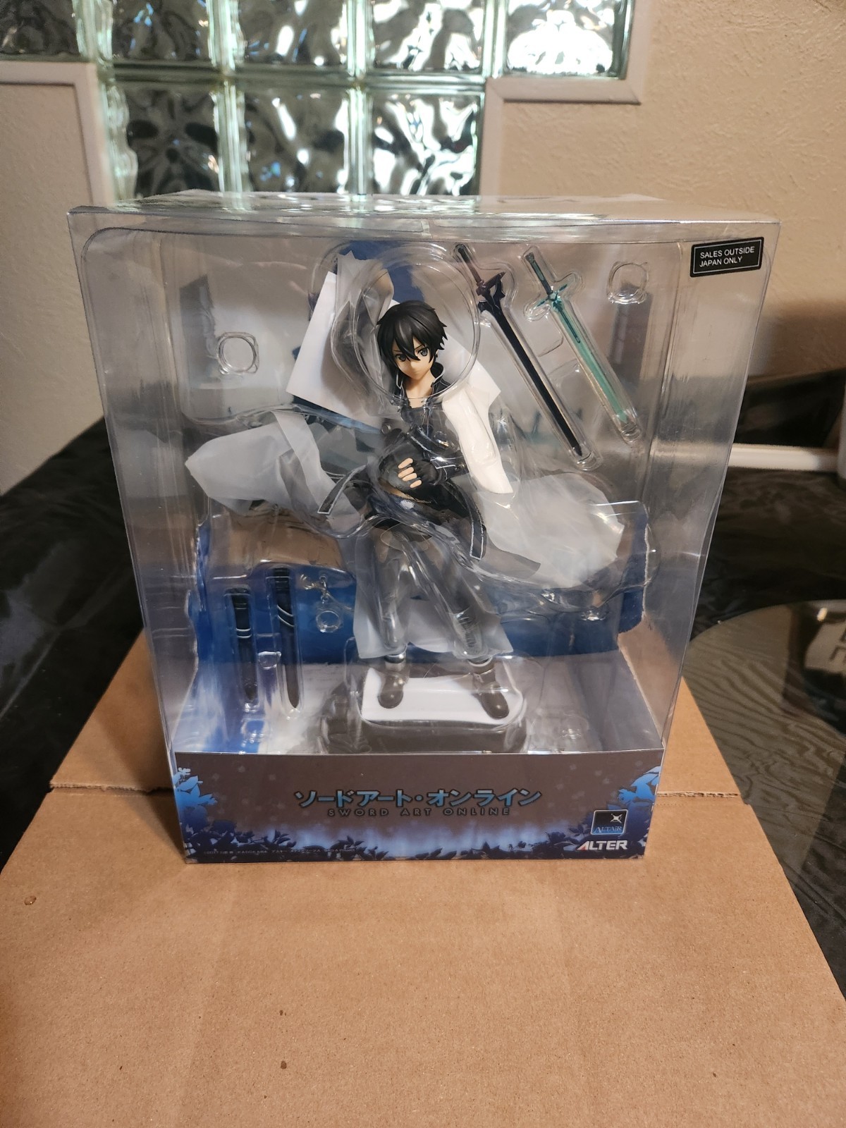 Alter Sword Art Online Kirito 1/7 Scale Complete Figure ALTAiR New in Box