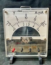 D.14P Paton Electrical Oversize Moving Coil DC Volt Ammeter Classroom or Display picture