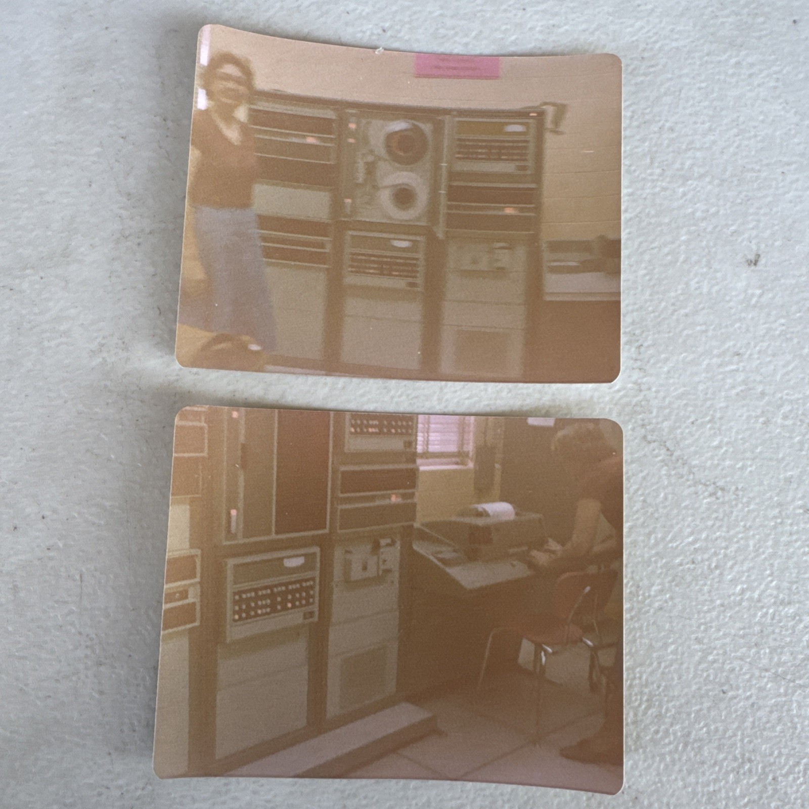 1970s Computer Room Mainframe Tape Drives Data Center Vintage Photos (2)