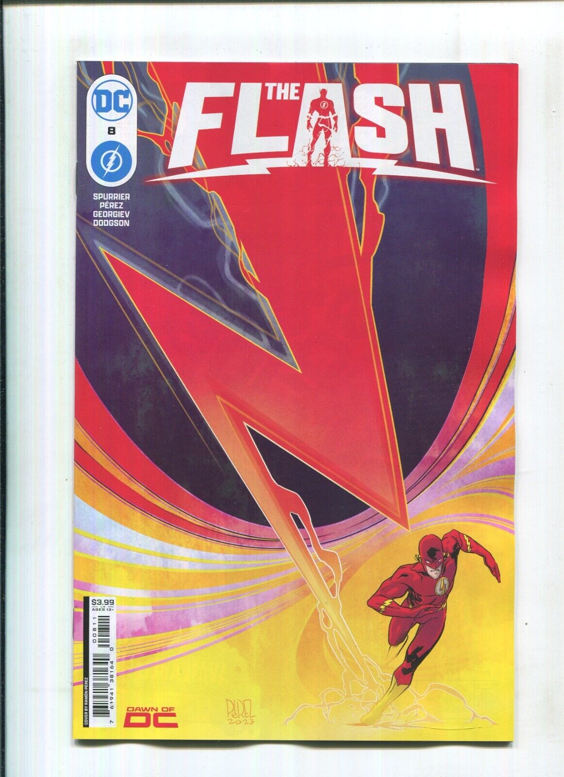 FLASH #8 - RAMON PEREZ MAIN COVER - DC COMICS/2024