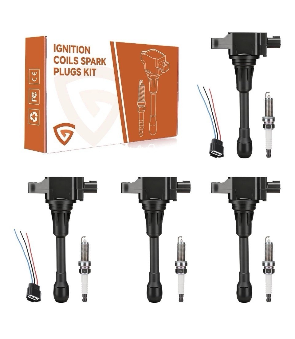 UF549 Ignition Coil & Double Iridium Spark Plug 9029 Compatible with Nissan A... UF549 Ignition Coil & Double Iridium Spark Plug 9029 Compatible with Nissan A...