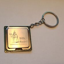Silk Road Engraved CPU Keychain Darkweb Marketplace RARE  Processor Keychain picture