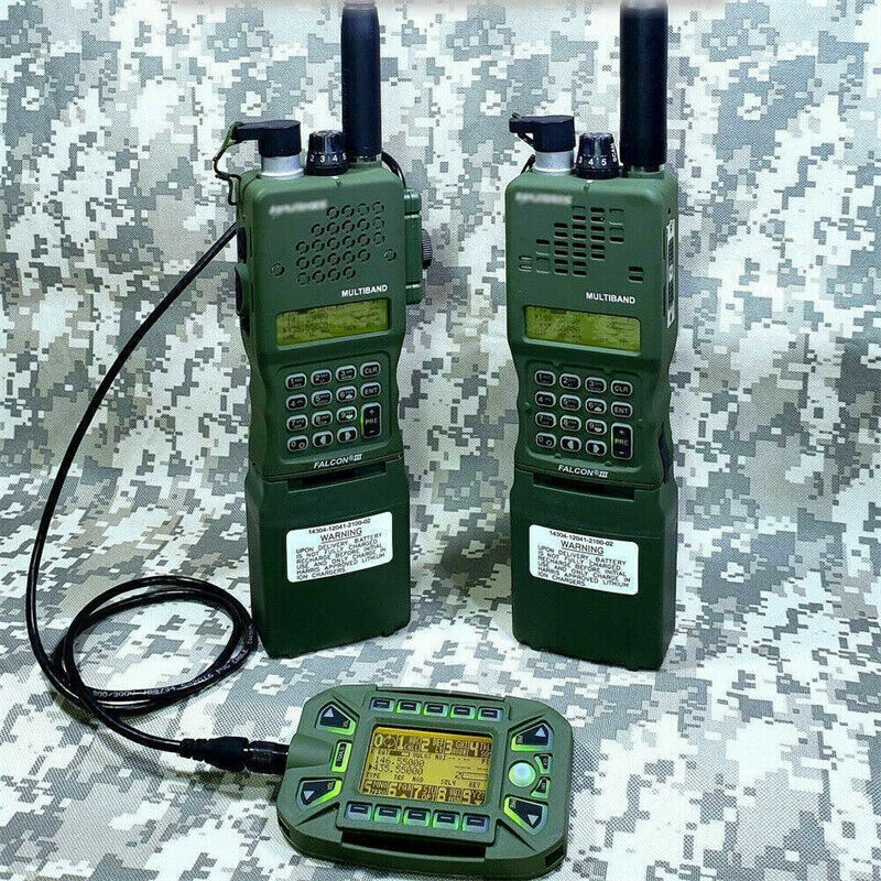 15W Handheld Radio TRI AN/PRC-152 Aluminum Shell VHF/UHF Metal Walkie Talkie 