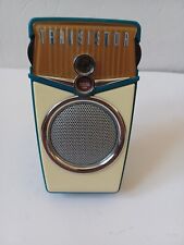 Vintage Beach Boy Transistor Radio Turquoise picture