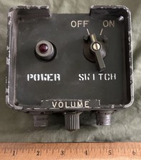 Vintage 1970s US Army OD Green AMPLIFIER AM-4949/U Untested Radio / Comm / Audio picture