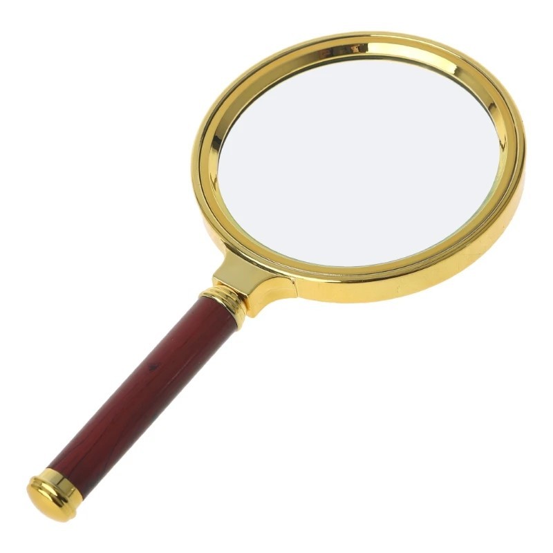 Vintage Magnifying Glass 10X Magnifying Glass Wood AntiqueBrass Magnifier Vintage Magnifying Glass 10X Magnifying Glass Wood AntiqueBrass Magnifier