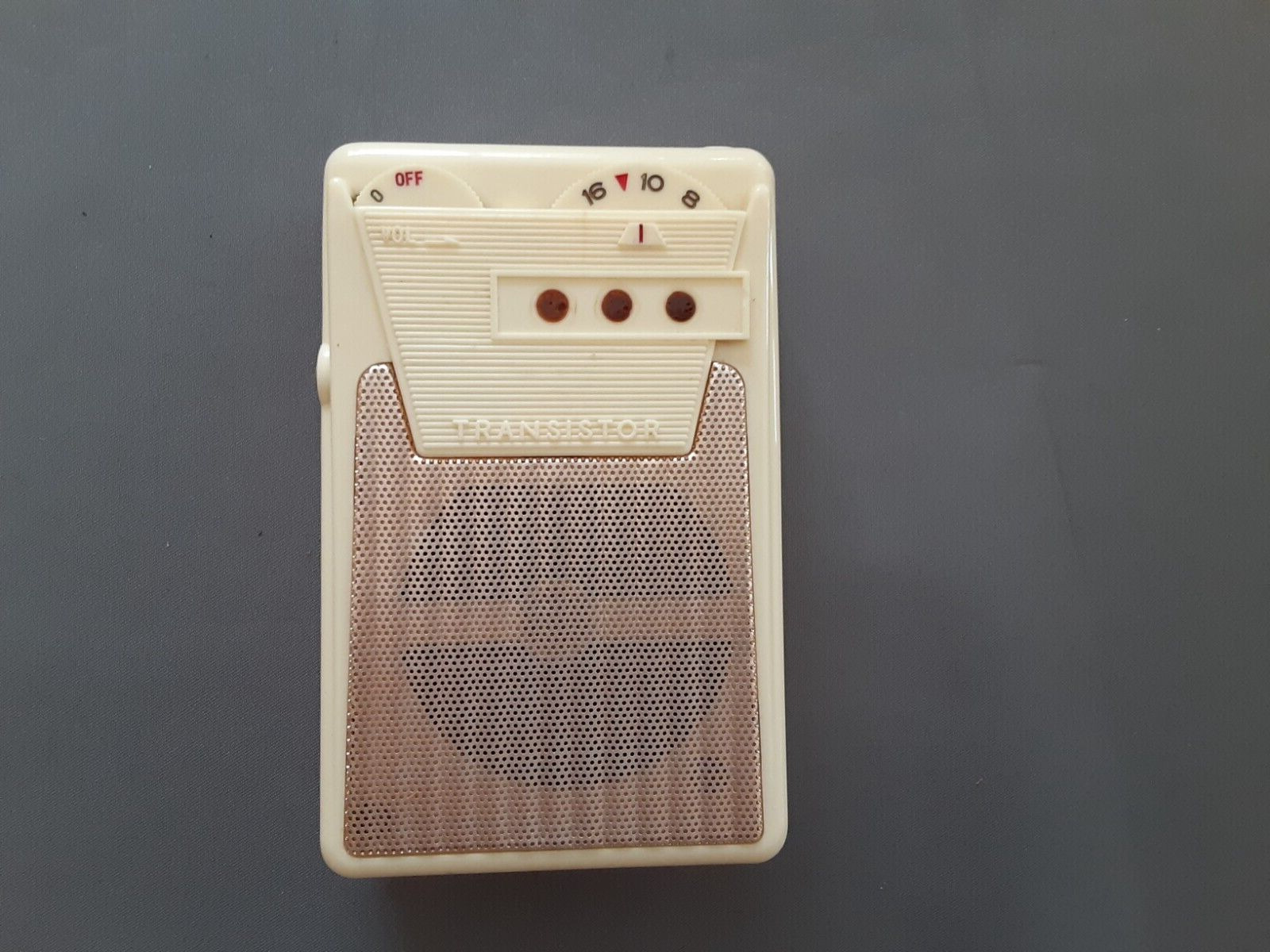 Vintage Six Transistor Radio c1963  & With Black Leather Case - WORKS TESTED