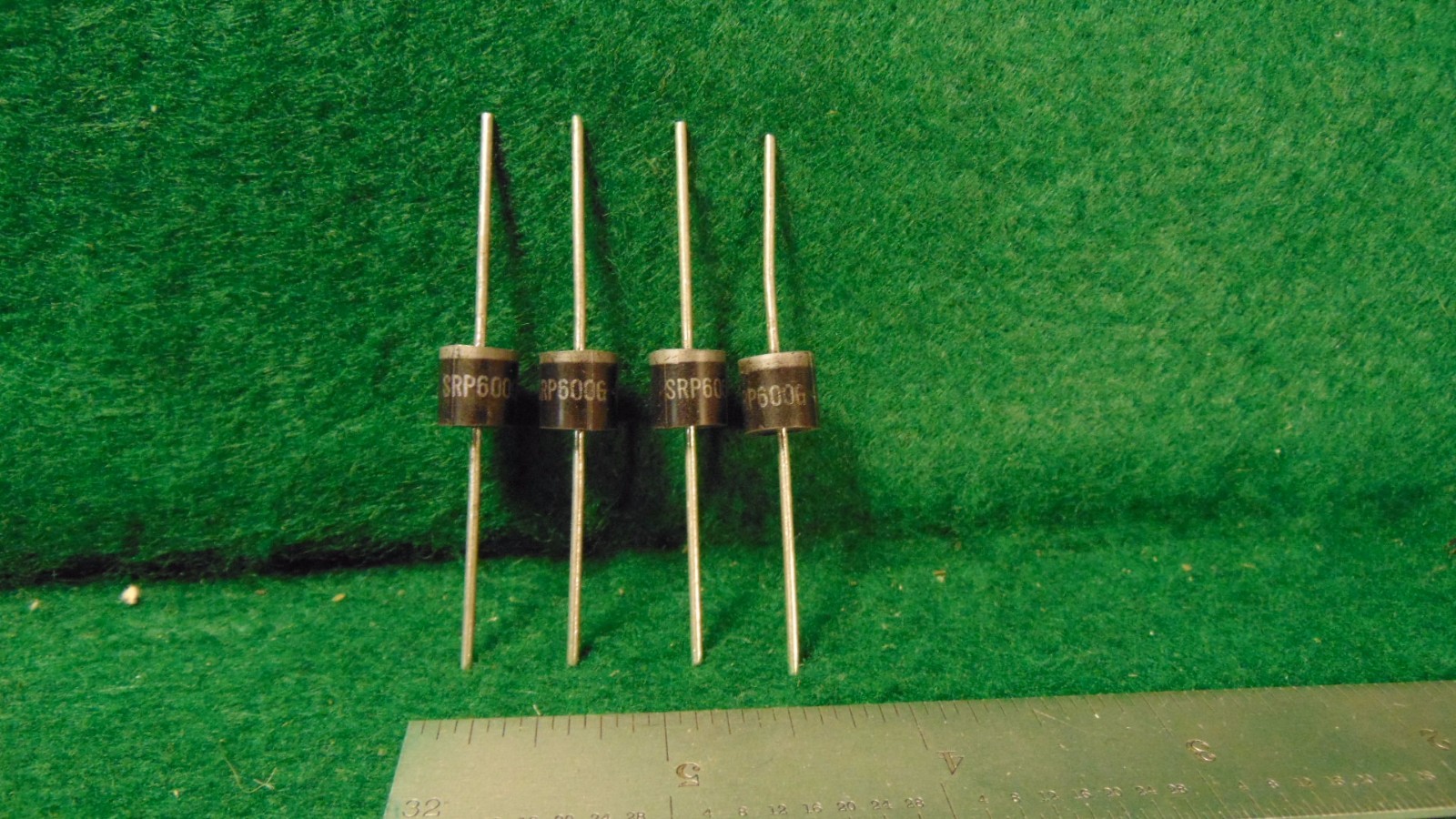 4 Pack General Semi SRP600G Diode 400 PIV 6 Amp NOS 4 Pack General Semi SRP600G Diode 400 PIV 6 Amp NOS